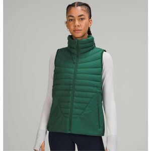 NWT Lululemon Lightweight Relaxed-Fit Down Vest in Everglade Green Size 10